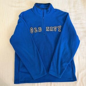 Old Navy Royal Blue Fleece Pullover
